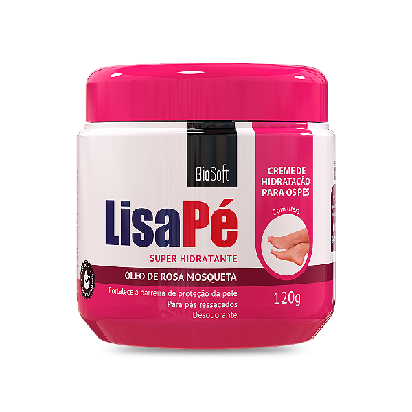 Creme Lisa Pé Rosa Mosqueta 120g