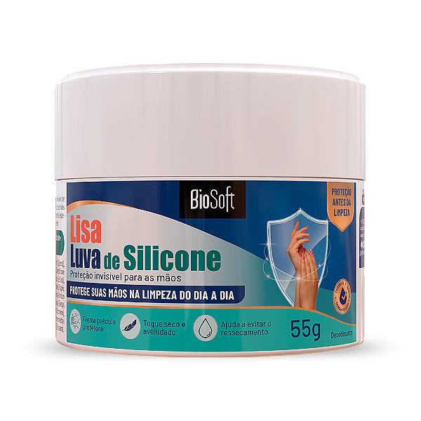 Creme Lisa Luva de Silicone