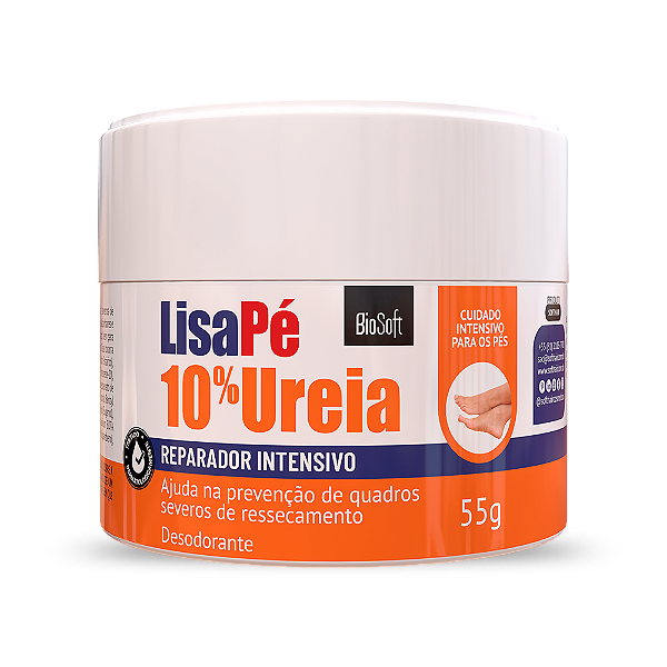 Creme Lisa Pé 10% Ureia
