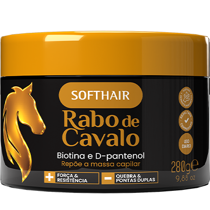 Máscara Rabo de Cavalo Soft Hair 280g