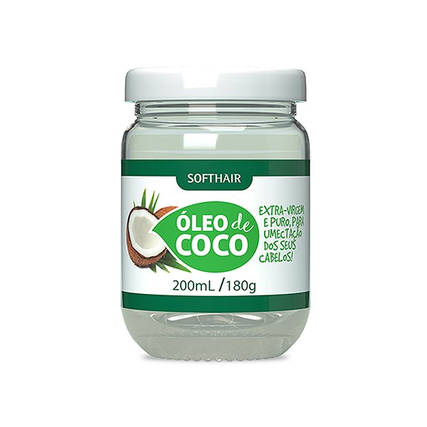 Óleo de Coco Extra Virgem Soft Hair
