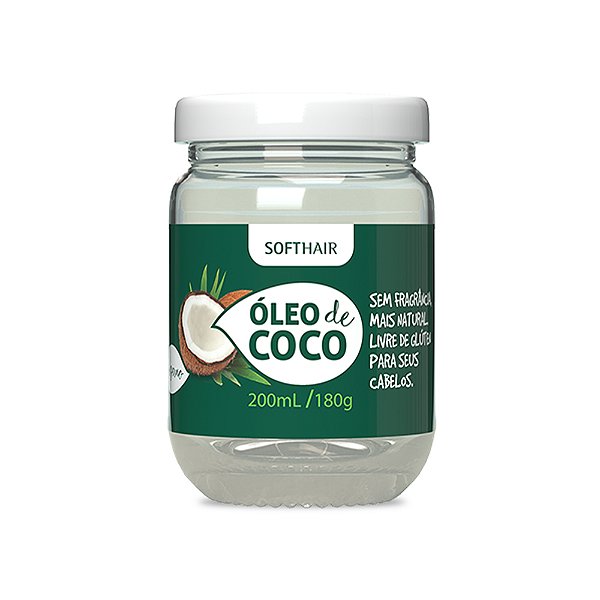 Óleo de Coco Vegano Soft Hair