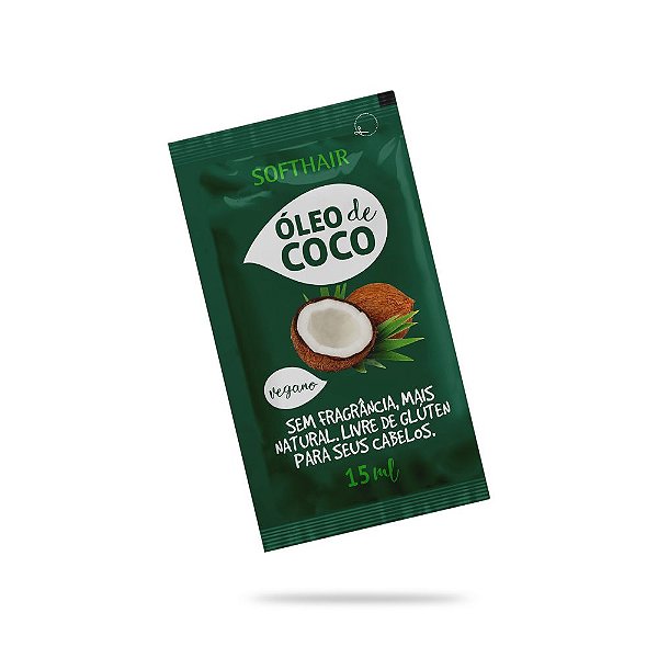 Sachê Óleo de Coco Vegano Soft Hair