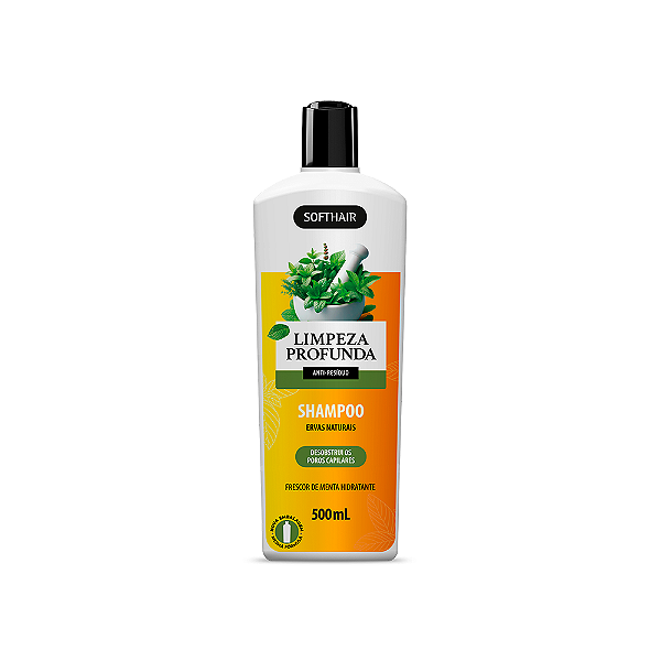 Shampoo Limpeza Profunda Ervas Naturais Soft Hair