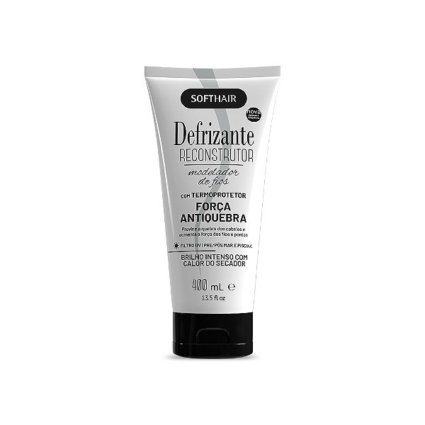 Defrizante Reconstrutor Força Antiquebra Soft Hair 400ml