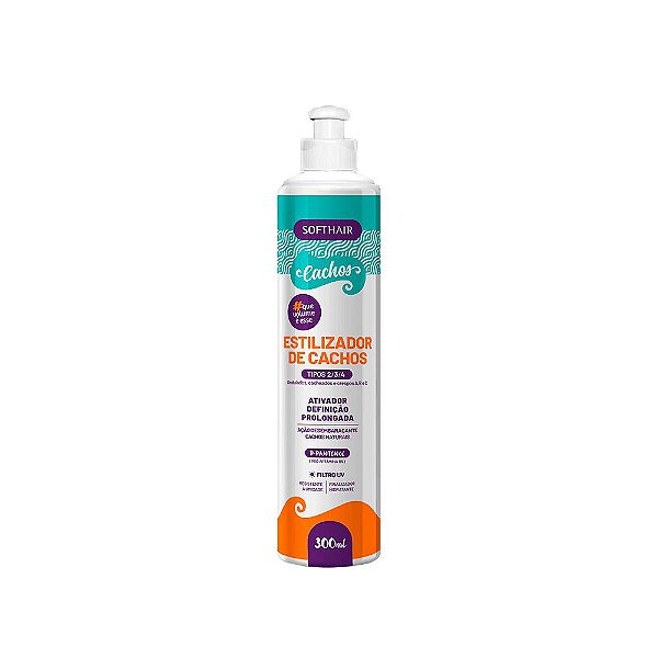 Ativador de Cachos D-pantenol Estilizador Soft Hair 300g