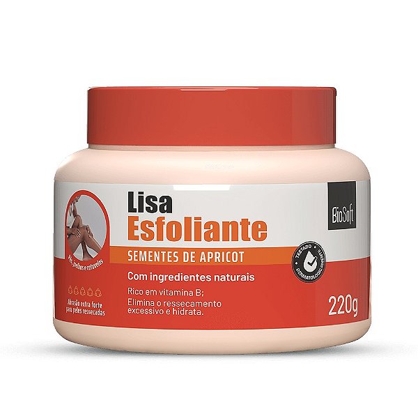 Esfoliante Semente de Apricot Bio Soft 220g