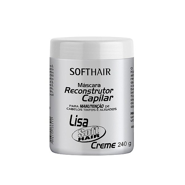 Máscara Reconstrutor Lisa Creme 240g Soft Hair