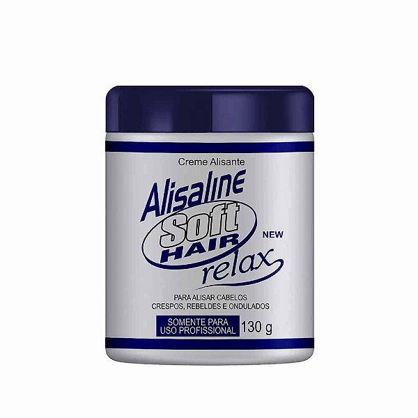 Alisante Alisaline Creme Azul (Sódio) - Concentrado 130g Soft Hair