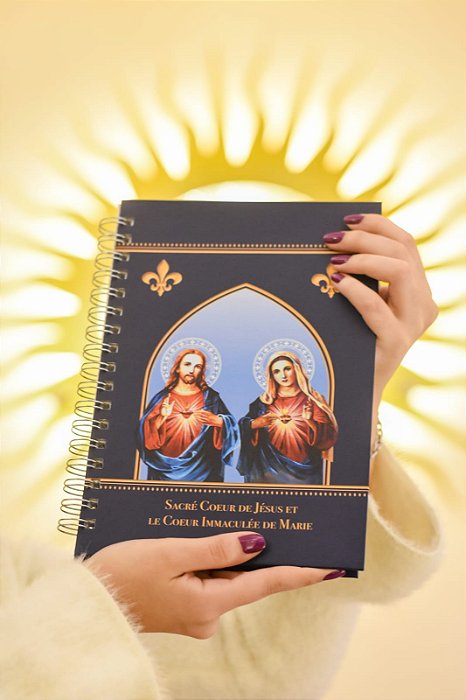 Caderno P Sagrado Coração Jesus e Maria