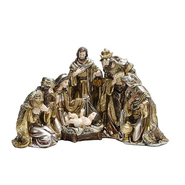 PRESEPIO RESINA  T:33X19X19CM