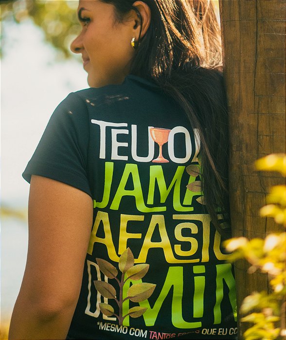 Camiseta Jardim Long Line