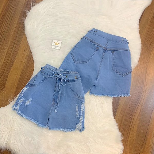 Shorts Jeans c/ Cinto