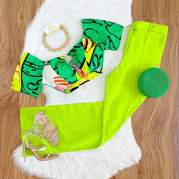 Cropped Viscolinho Argola