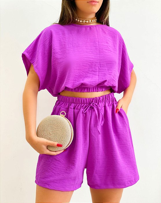 Conjunto Detalhe Franzido