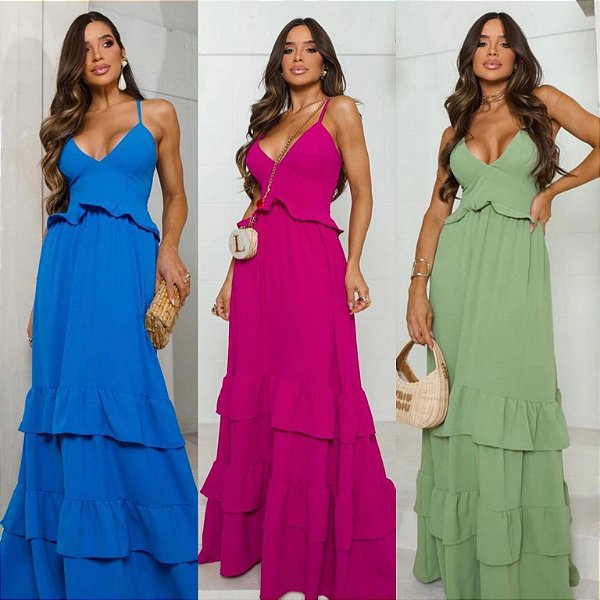 Vestido Longo Duna