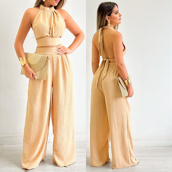 Conjunto De Cropped & Calça