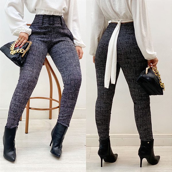 Calça Skinny Crepinho