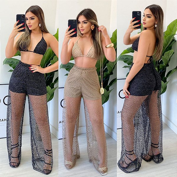 Conjunto Feminino Arrastão
