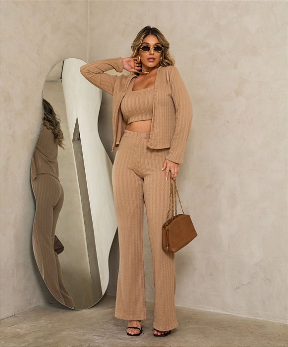 Conjunto Feminino 3 Peças