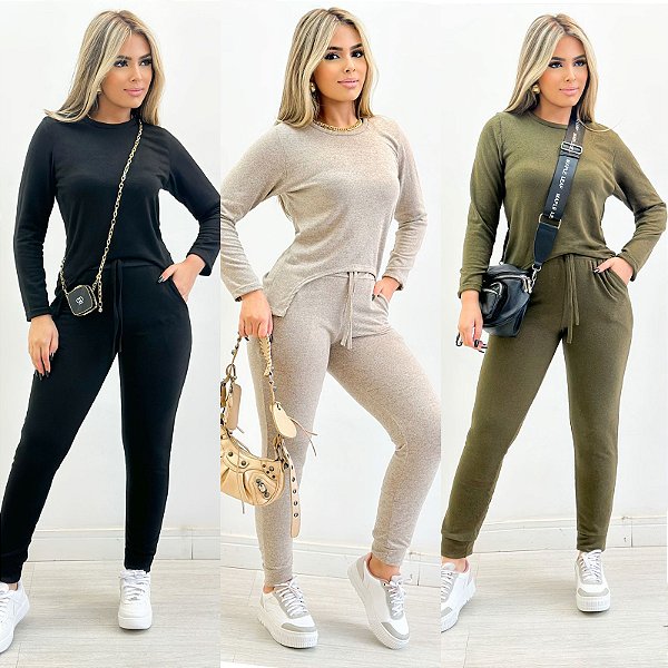 Conjunto de Calça Manga Longa
