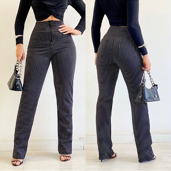 Calça Pantalona Alfaiataria