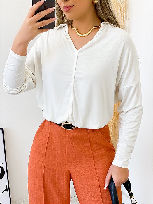 Blusa Manga Longa