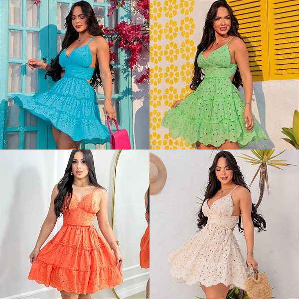 Vestido Curto Laise