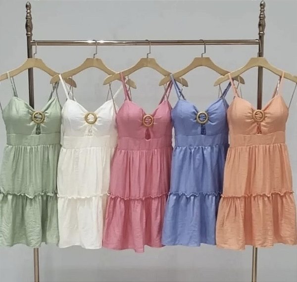 Vestido Curto Alça