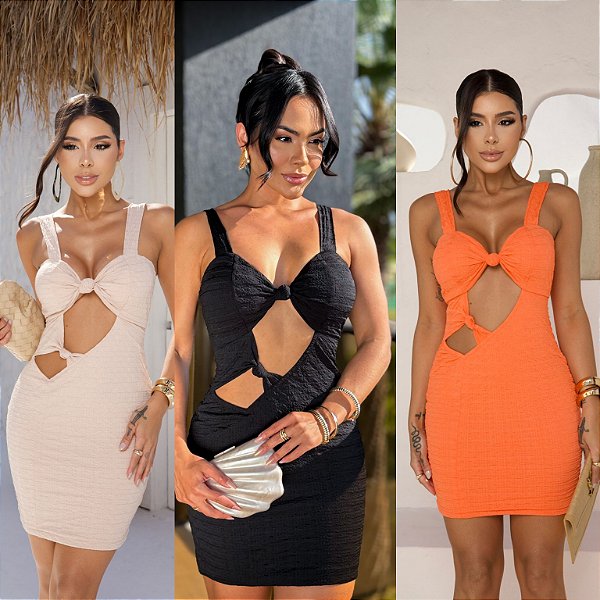 Vestido Midi Nó