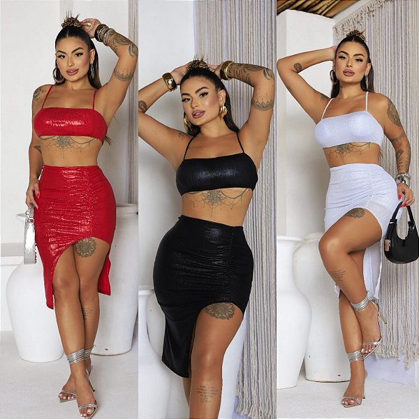 Conjunto De Saia