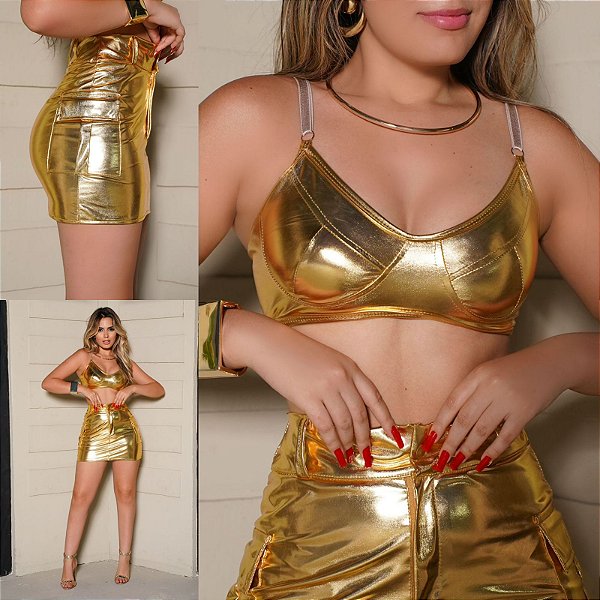 Cropped De Alça Cirre
