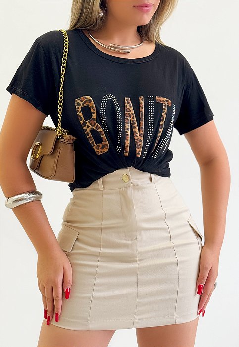 Blusa Manga Curta