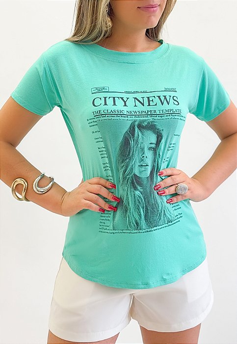 Blusa Manga Curta