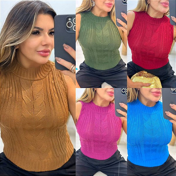 Cropped Regata Tricot