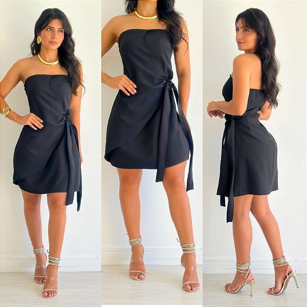 Vestido Curto Tomara Que Caia