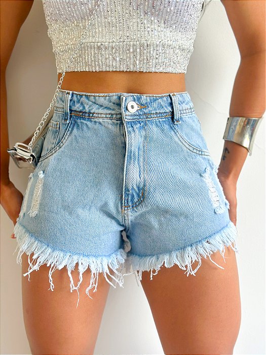 Shorts Jeans Claro