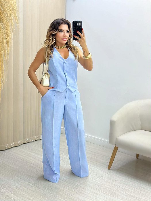 Conjunto Calça e Colete