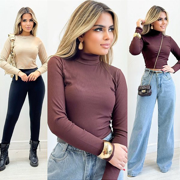 Cropped Manga Longa Felpado