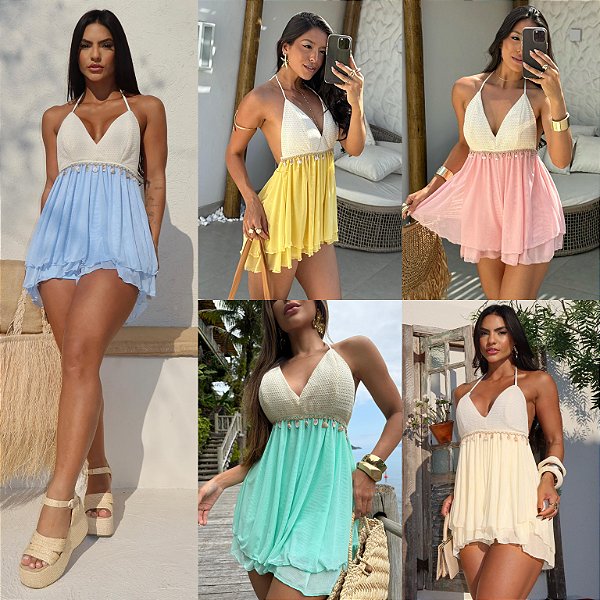 Macaquinho Curto De Alça