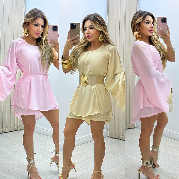 Macaquinho Curto Ombro Único