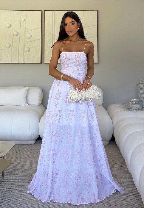 Vestido Longo De Laise