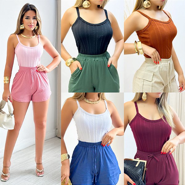 Regata De Alça Texturizada