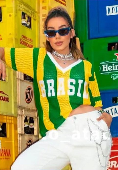 Blusa Tricot Do Brasil