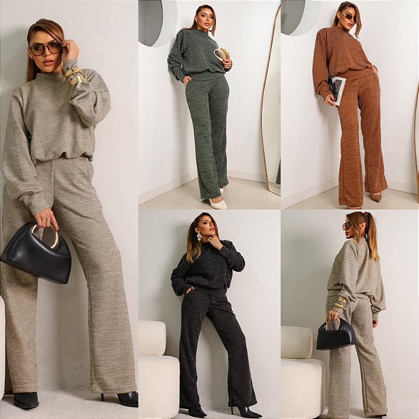 Conjunto De Calça & Blusa