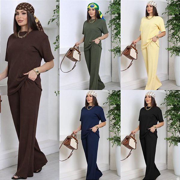 Conjunto De Calça & Blusa