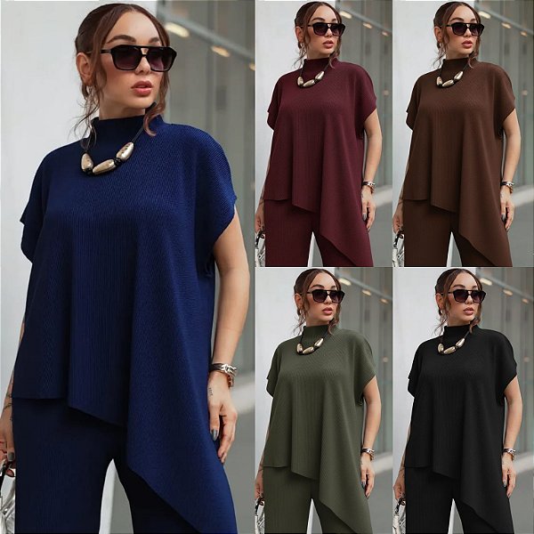 Conjunto De Calça & Blusa De Gola