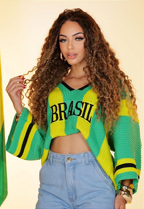 Blusa Tricot Do Brasil
