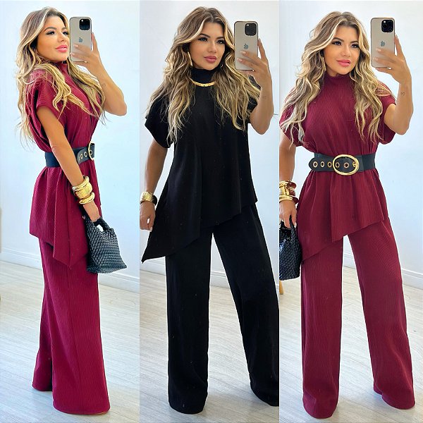 Conjunto De Calça & Blusa