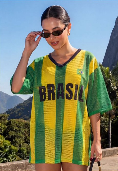 Blusa Tricot Brasil